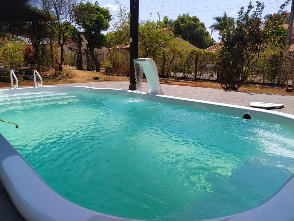 Casa Em Caldas - Piscina Solar E Eletrica Caldas Novas Eksteriør bilde